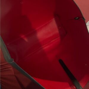 Stylish Red and Black Tote Bag